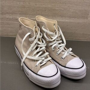 Converse High-Top Sneakers - Beige